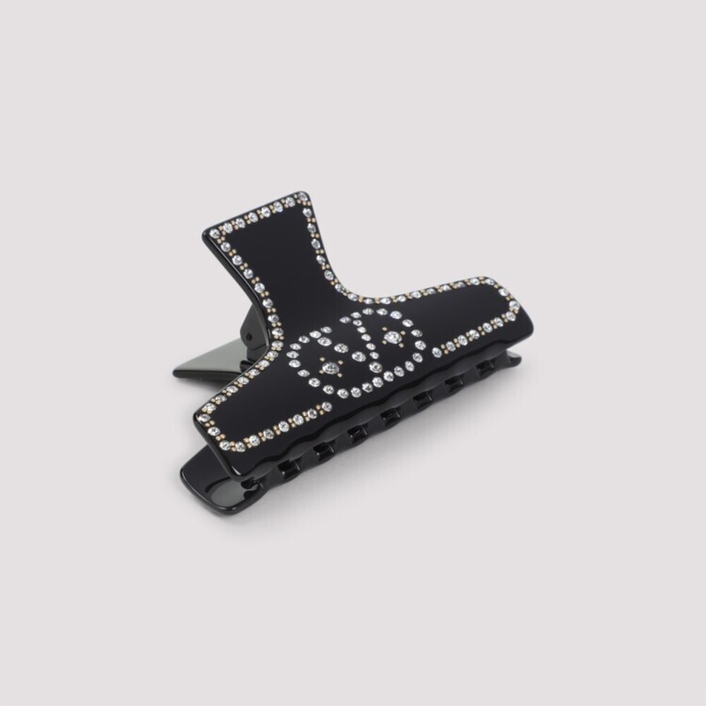 Valentino Garavani Rhinestone-Accent Hair Clip With Sturdy Design - NWT - Picture 2 of 3